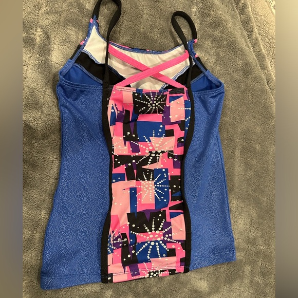 Danskin two piece gymnastics/tumbling outfit 6/6x - Picture 1 of 7